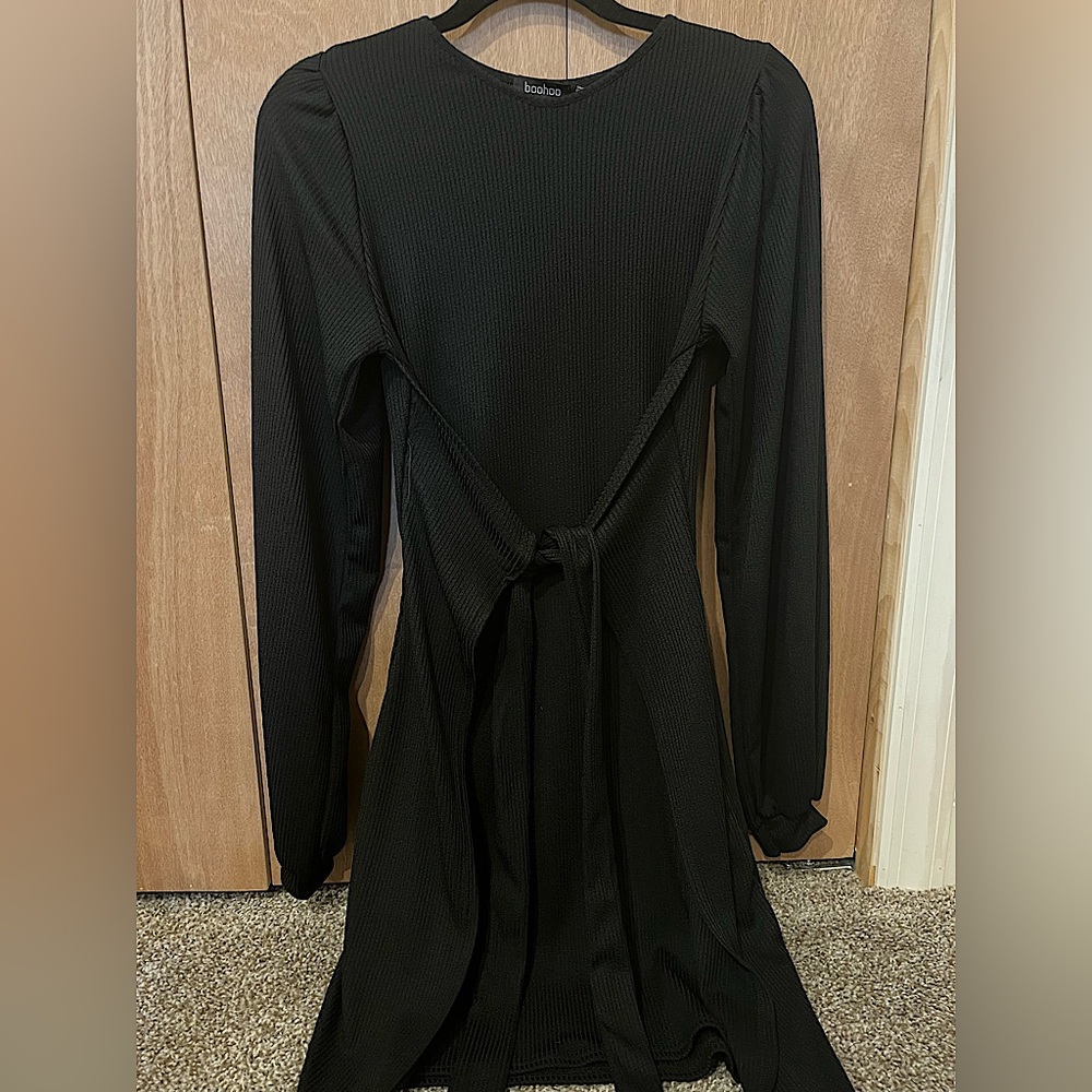 Boohoo Multi Way Tie Dress